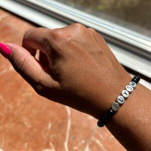 ILYSM beaded bracelet